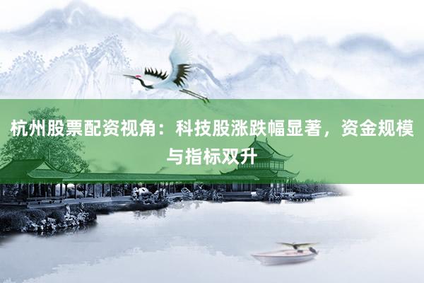 杭州股票配资视角：科技股涨跌幅显著，资金规模与指标双升