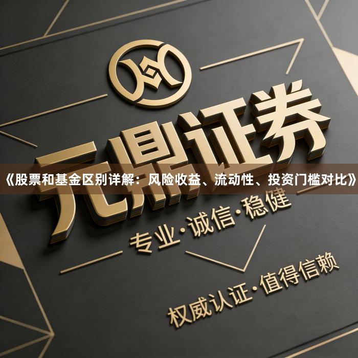 《股票和基金区别详解：风险收益、流动性、投资门槛对比》