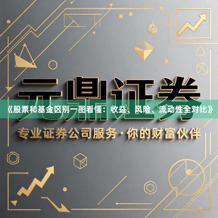 《股票和基金区别一图看懂：收益、风险、流动性全对比》