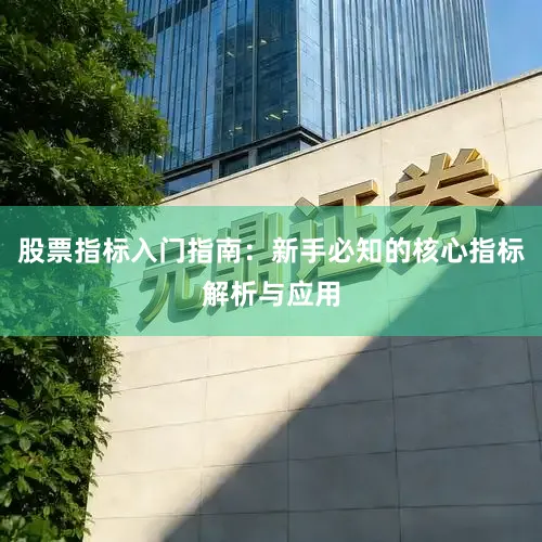 股票指标入门指南：新手必知的核心指标解析与应用